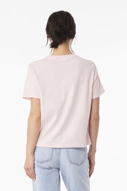 SoftPink BELLA+CANVAS Women's 6-Ounce Heavyweight Tee BC6110 plain