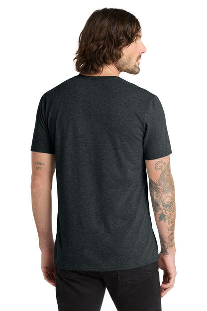 Space Black Allmade Unisex Tri-Blend V-Neck Tee AL2014 plain
