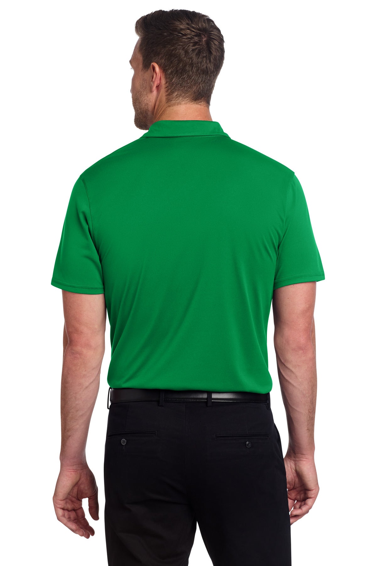 SpringGrn Port Authority Performance Staff Polo K398 plain