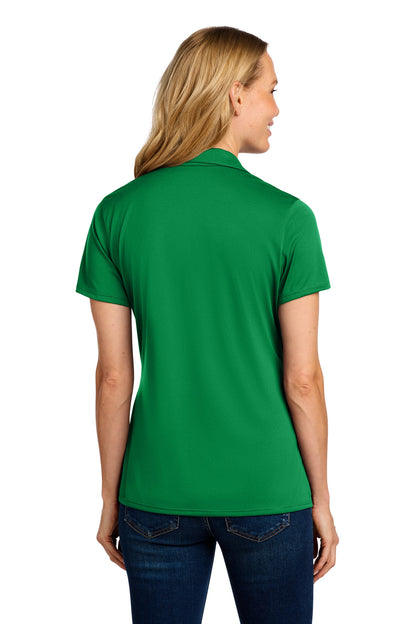SpringGrn Port Authority Women's Performance Staff Polo LK398 plain