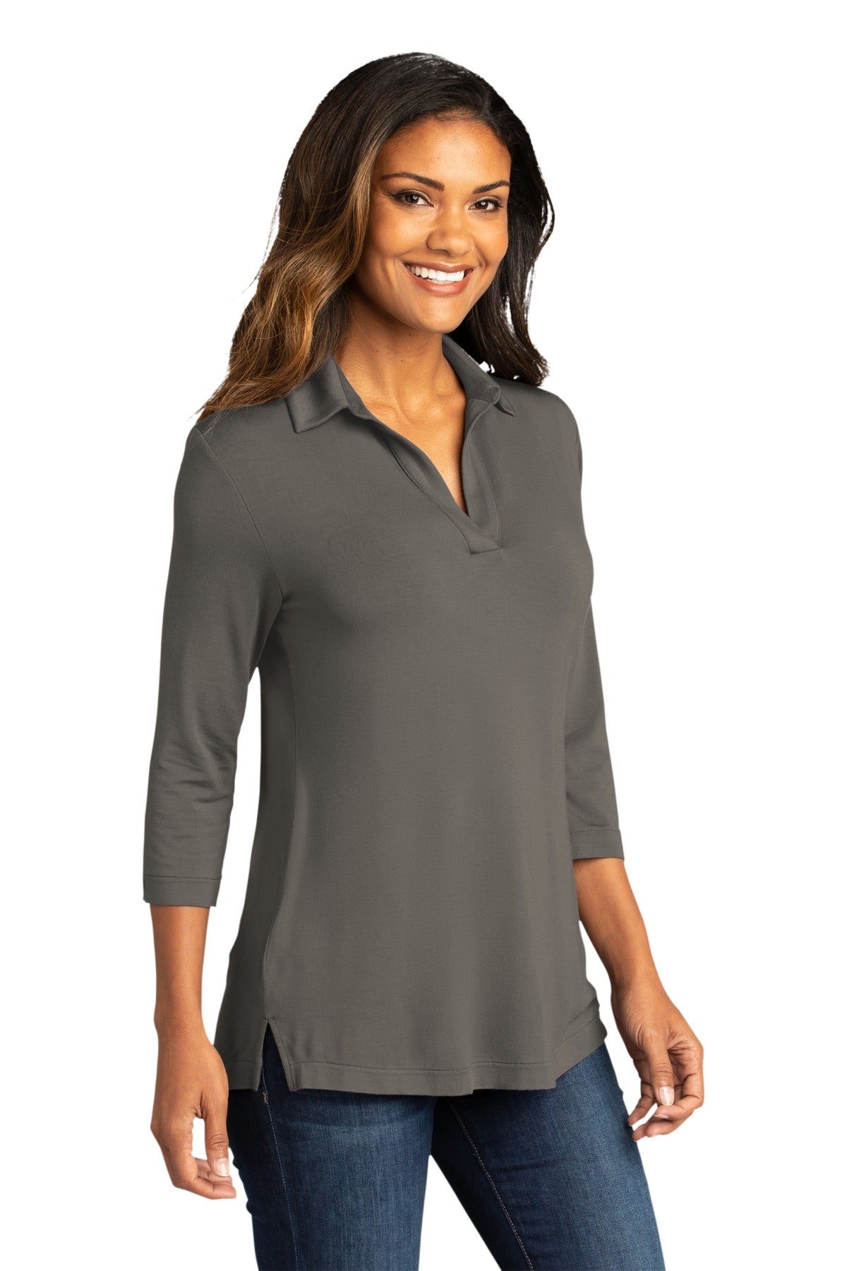SterlingGy Port Authority Women's Luxe Knit Tunic. LK5601 plain