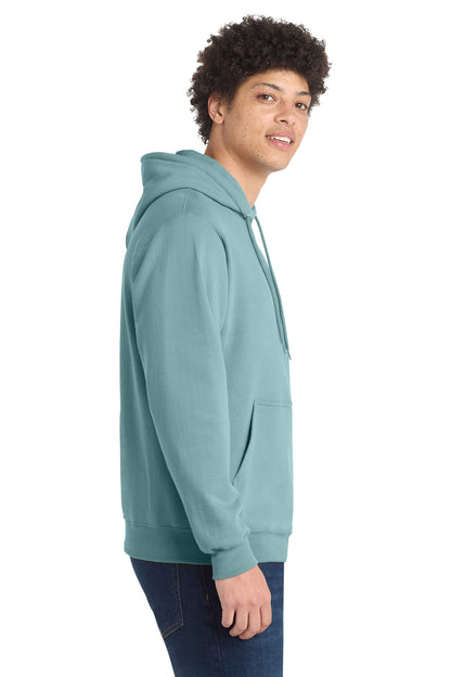 StnwshdBl Port & Co Core Fleece Pullover Hooded Sweatshirt. PC78H