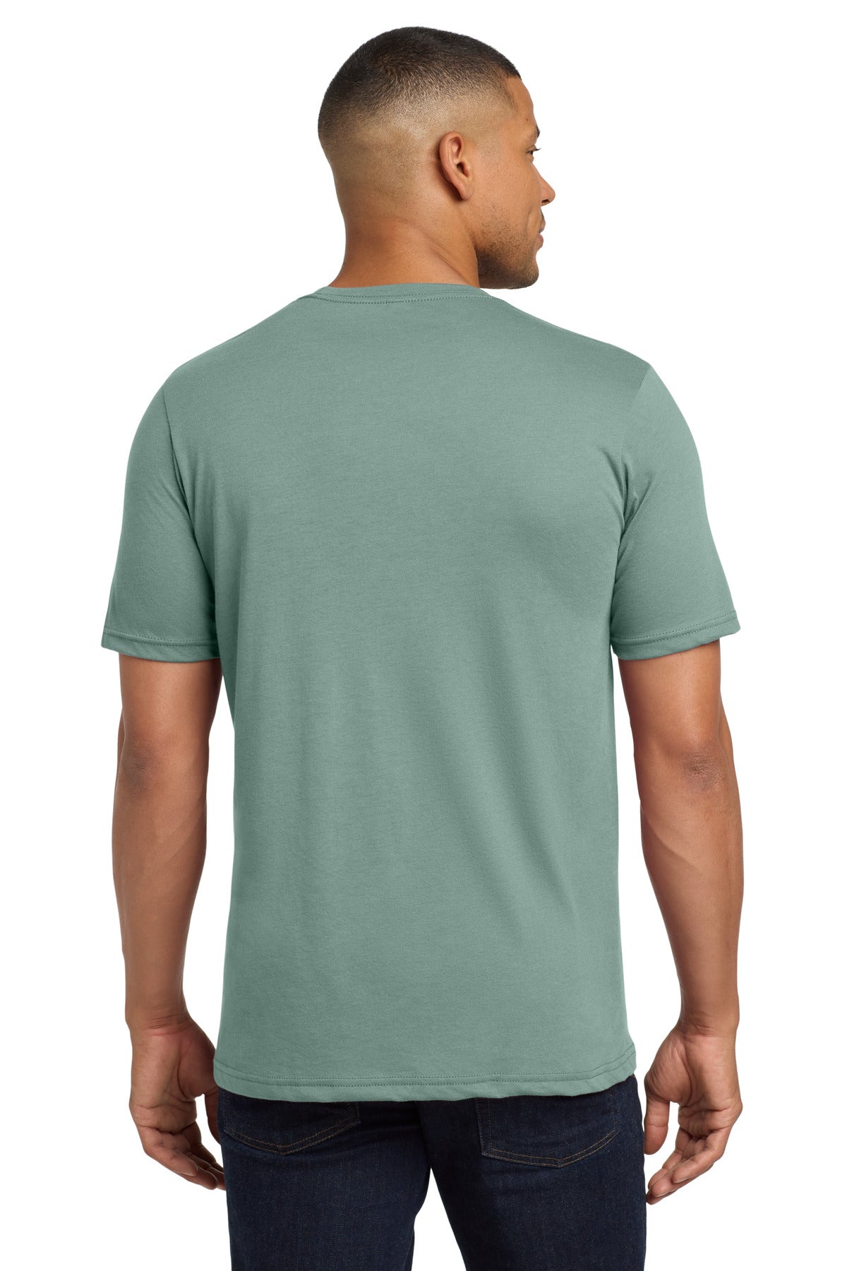 StnwshGrn Next Level Apparel Adult Poly/Cotton Tee. NL6200 plain