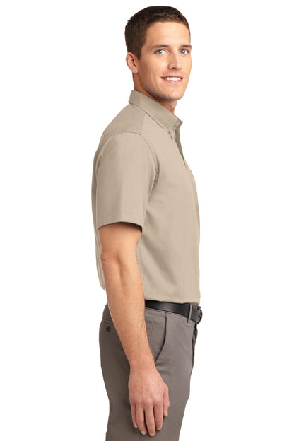Stone Port Authority Short Sleeve Easy Care Shirt. S508 plain