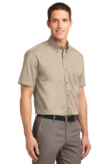 Stone Port Authority Short Sleeve Easy Care Shirt. S508 plain