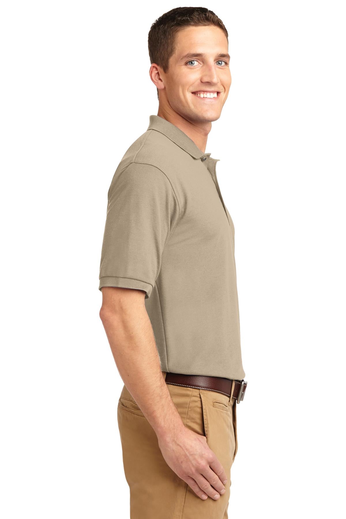 Stone Port Authority Silk Touch Polo K500 plain