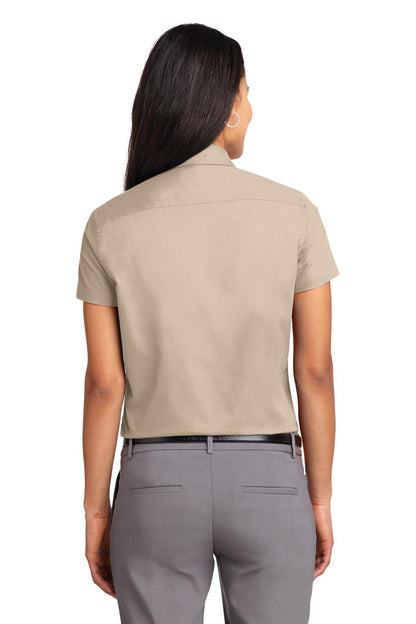 Stone Port Authority Women's Short Sleeve Easy Care Shirt. L508 plain