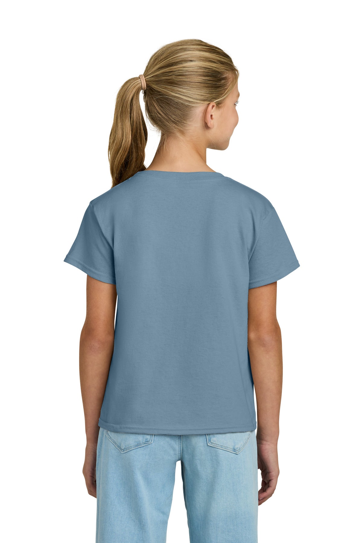 StoneBlue Gildan Youth Light Cotton Tee 3000B