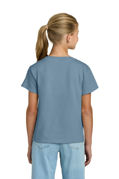 StoneBlue Gildan Youth Light Cotton Tee 3000B