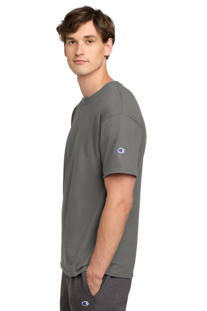StoneGray Champion Heritage 6-Oz. Jersey Tee T425