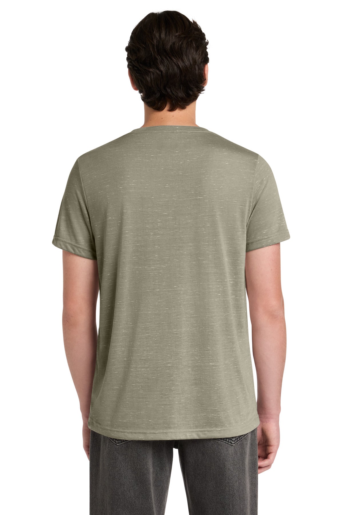 StoneMrbl BELLA+CANVAS Unisex Textured Jersey V-Neck Tee BC3655 plain
