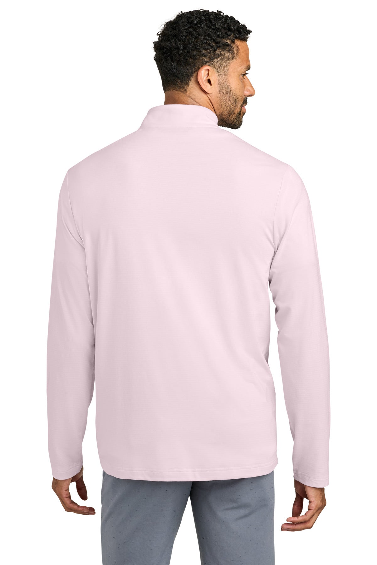 StonePink TravisMathew Crestview 1/4-Zip TM1MW452 plain