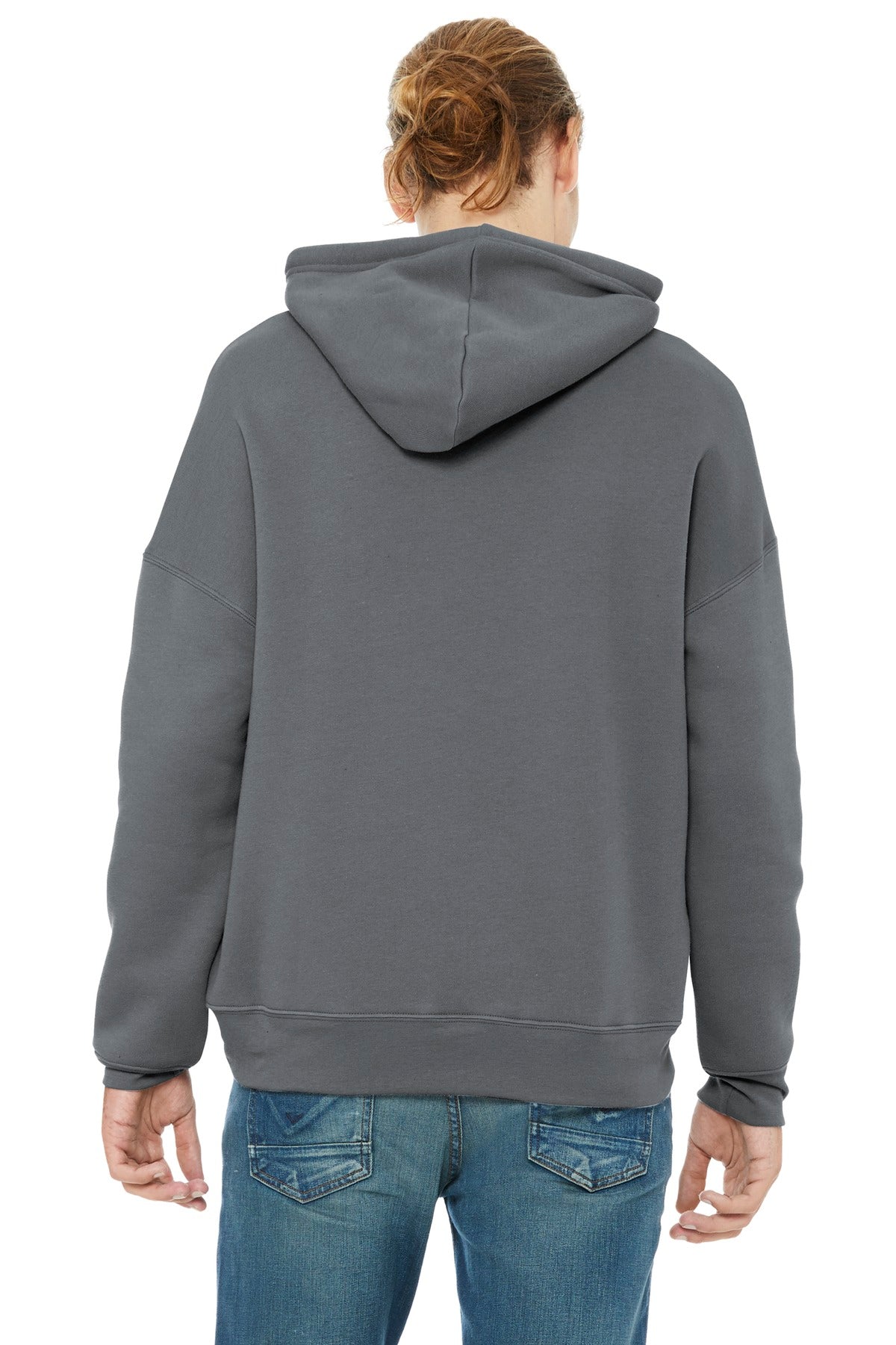 Storm BELLA+CANVAS Unisex Sponge Fleece Pullover DTM Hoodie. BC3729 plain