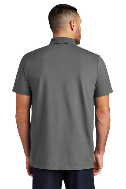 StormGrey Mercer+Mettle Stretch Pique Polo MM1004 plain