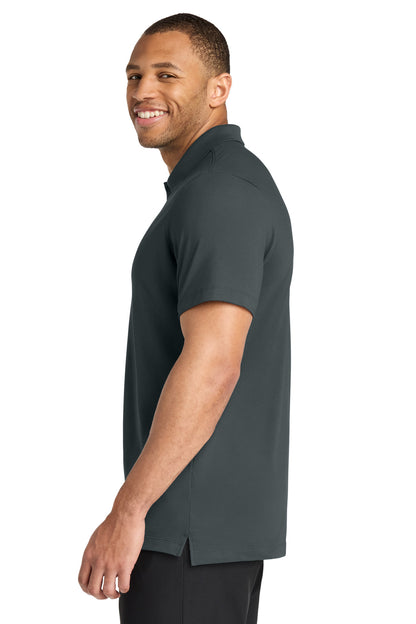 StormGrey Mercer+Mettle Stretch Pique Polo MM1004