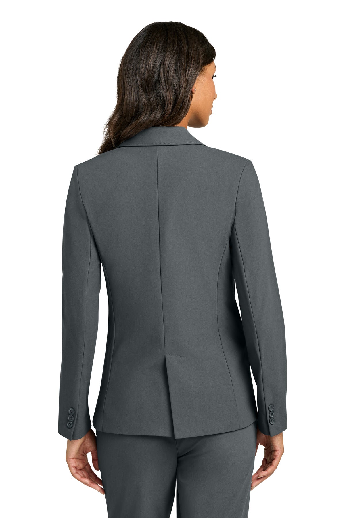 StormGrey Mercer+Mettle Women's Capital Tech Blazer MM3033 plain