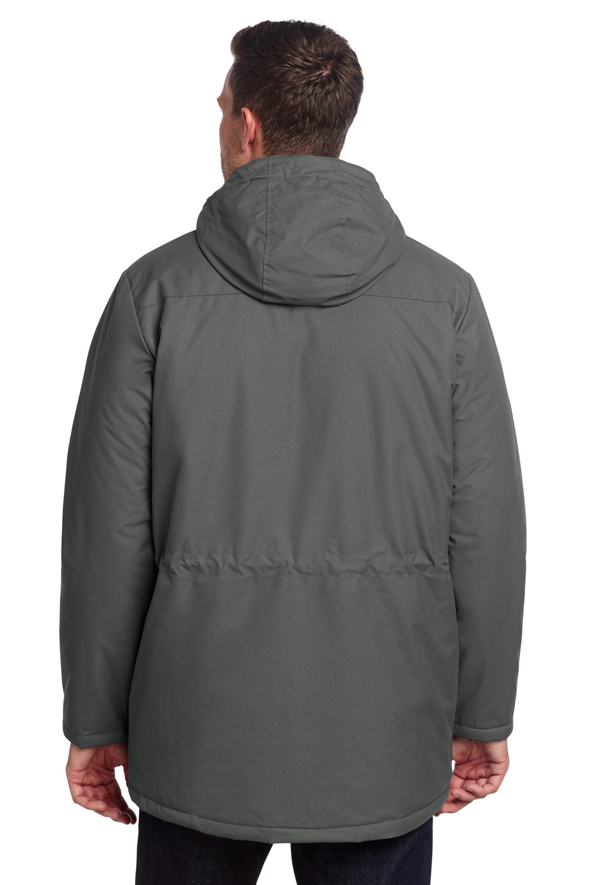 StormGrey Port Authority Excursion Parka J599 plain
