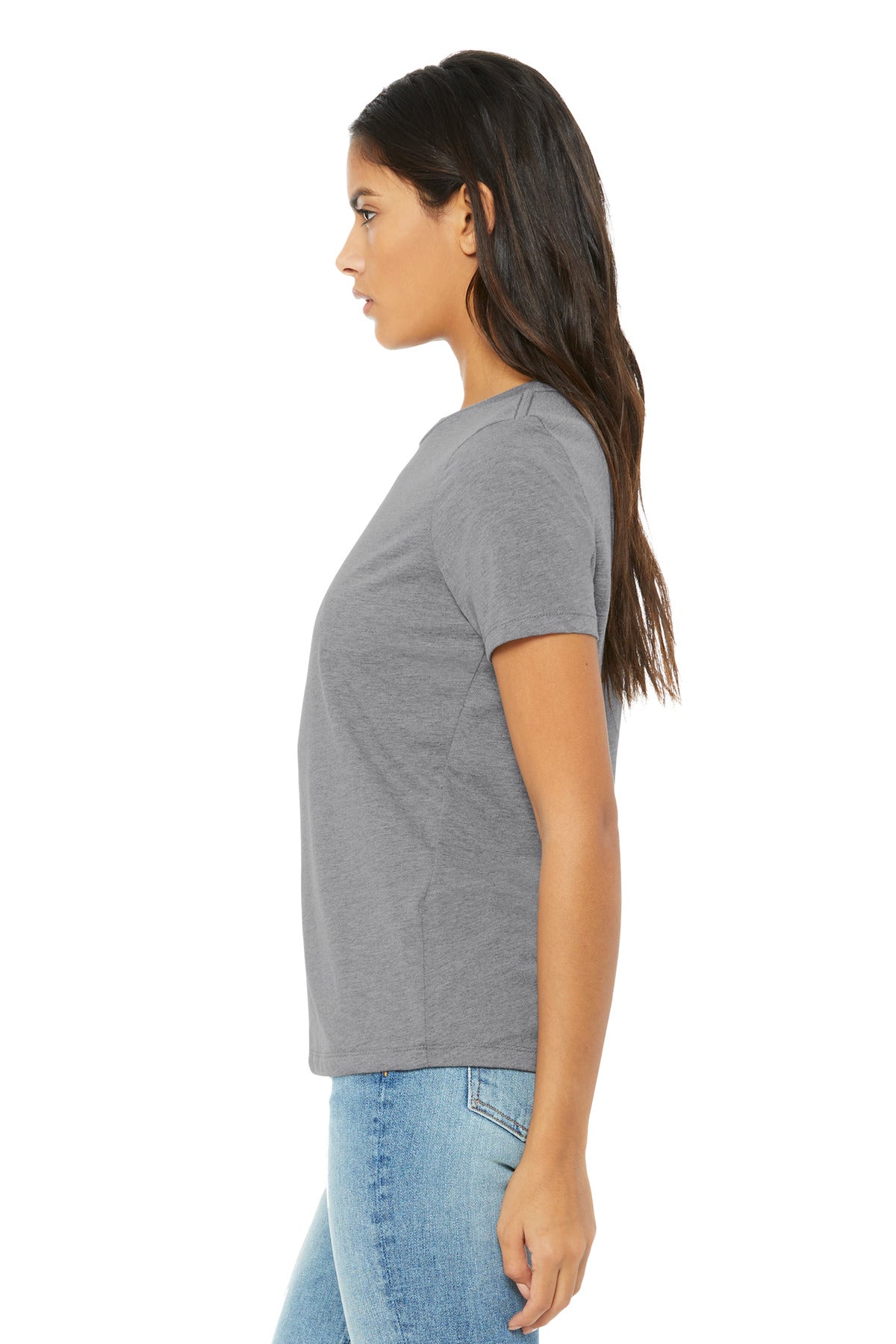 StormTB BELLA+CANVAS Women's Relaxed Triblend Tee BC6413 plain