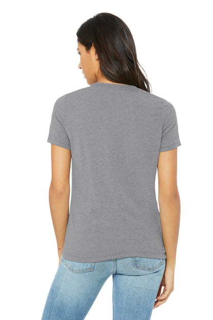 StormTB BELLA+CANVAS Women's Relaxed Triblend Tee BC6413 plain