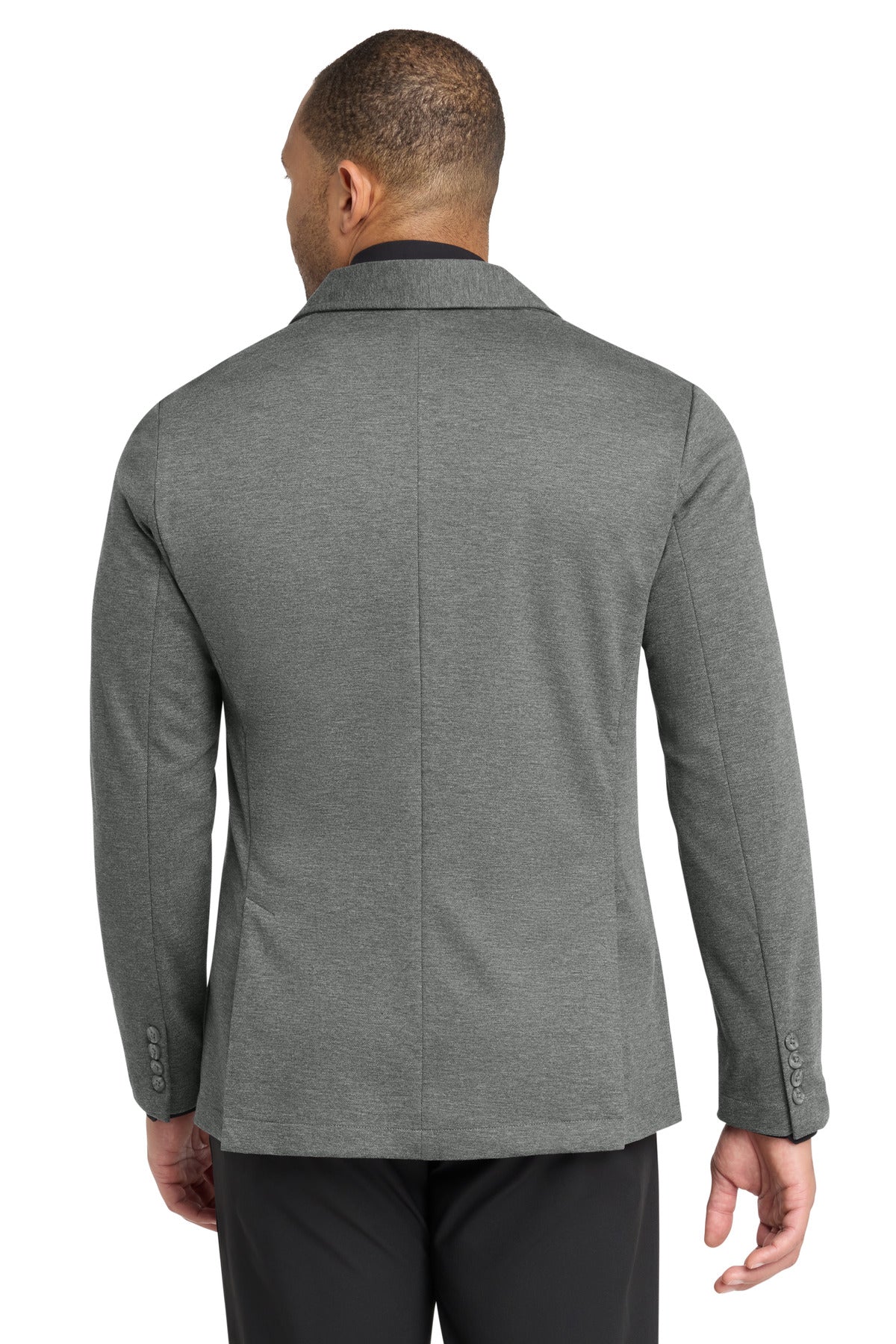 StrmGryHtr Mercer+Mettle Relaxed Knit Blazer MM3030