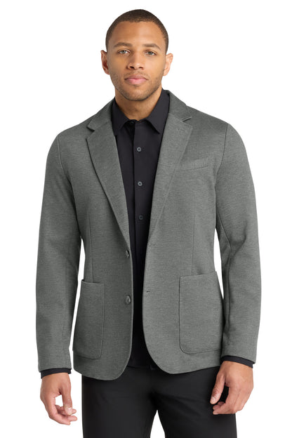 StrmGryHtr Mercer+Mettle Relaxed Knit Blazer MM3030