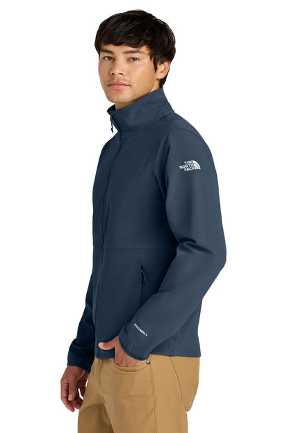 SummitNavy The North Face Edge Stretch Soft Shell Jacket NF0A8ENN plain