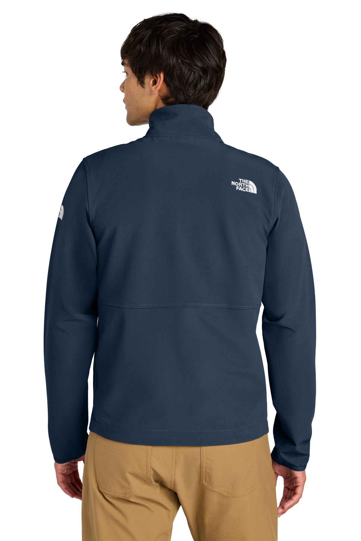SummitNavy The North Face Edge Stretch Soft Shell Jacket NF0A8ENN plain