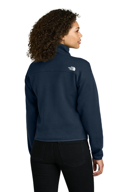 SummitNavy The North Face Women's Double-Knit 1/2-Zip Fleece NF0A8C5H plain