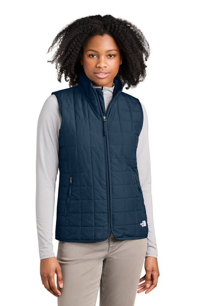 SummitNavy The North Face Women's Iron Drift Quilted Vest NF0A8JF0 plain