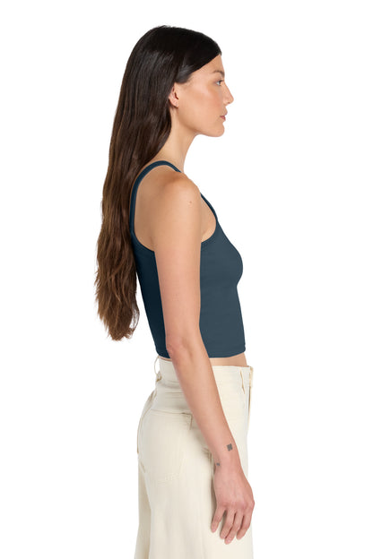 SVtNvBlend BELLA+CANVAS Women's Micro Rib Spaghetti Strap Tank BC1012