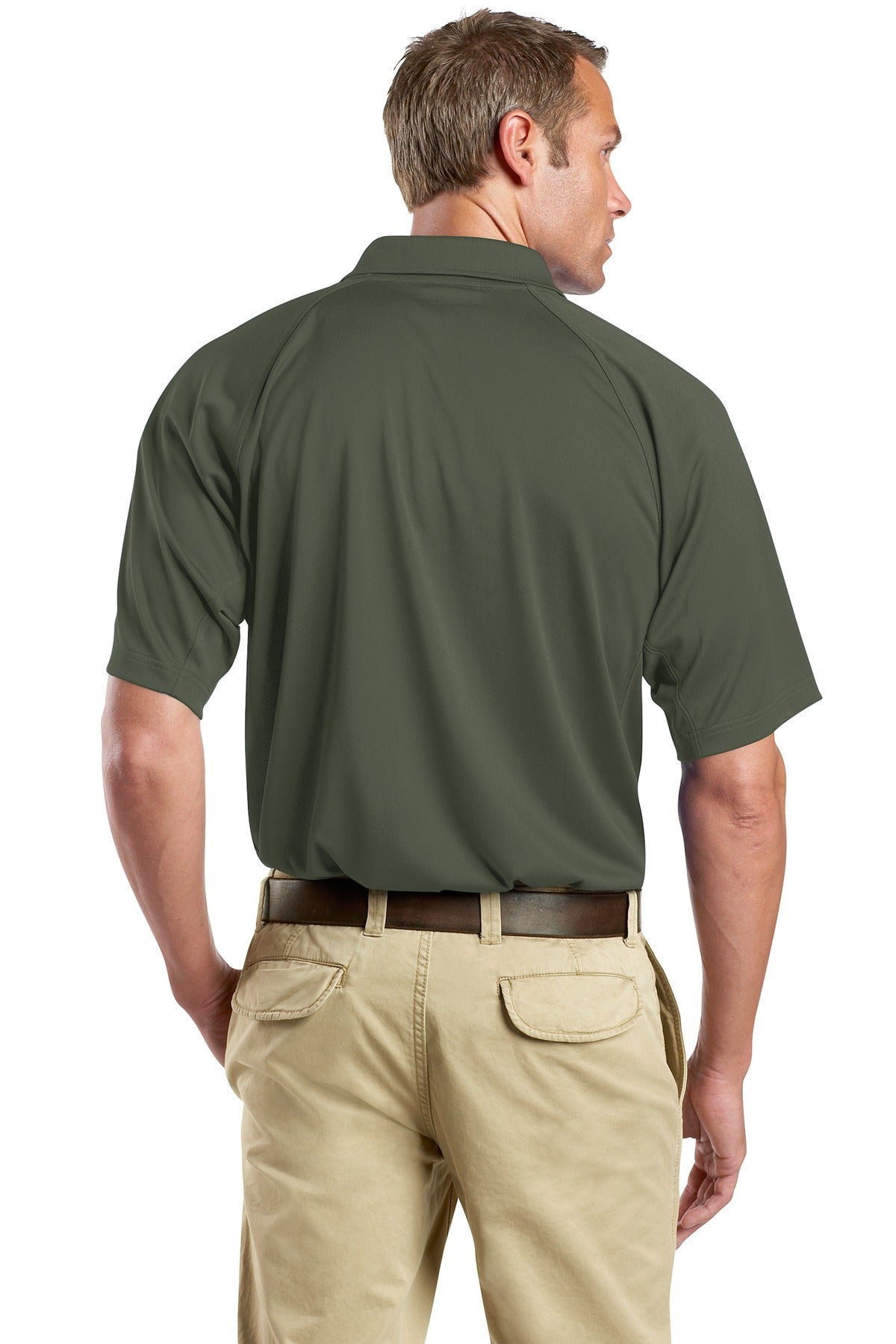 Tactical Green CornerStone - Select Snag-Proof Tactical Polo. CS410 plain