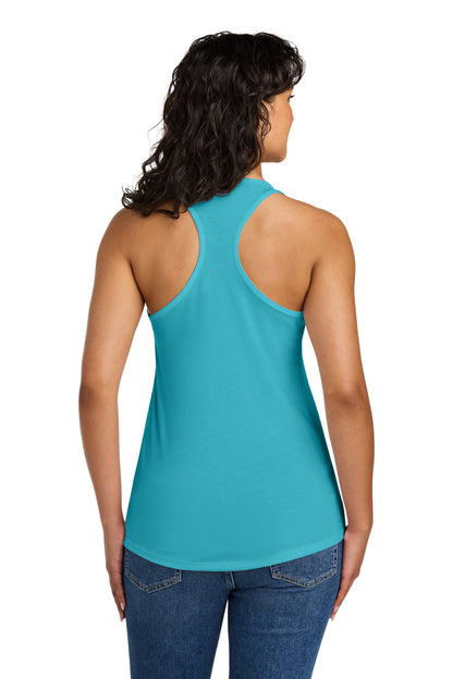 TahitiBlue Next Level Apparel Women's Ideal Racerback Tank NL1533 plain