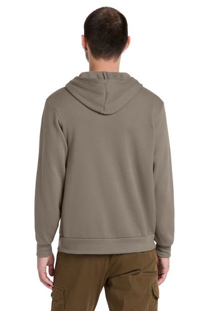 Tan BELLA+CANVAS Unisex Sponge Fleece Pullover Hoodie. BC3719 plain