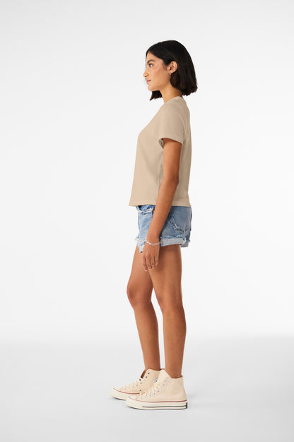 Tan BELLA+CANVAS Women's 6-Ounce Heavyweight Tee BC6110