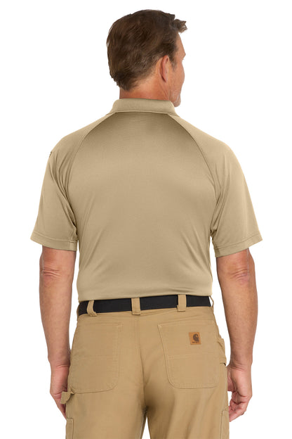 Tan CornerStone - Select Snag-Proof Tactical Polo. CS410 plain