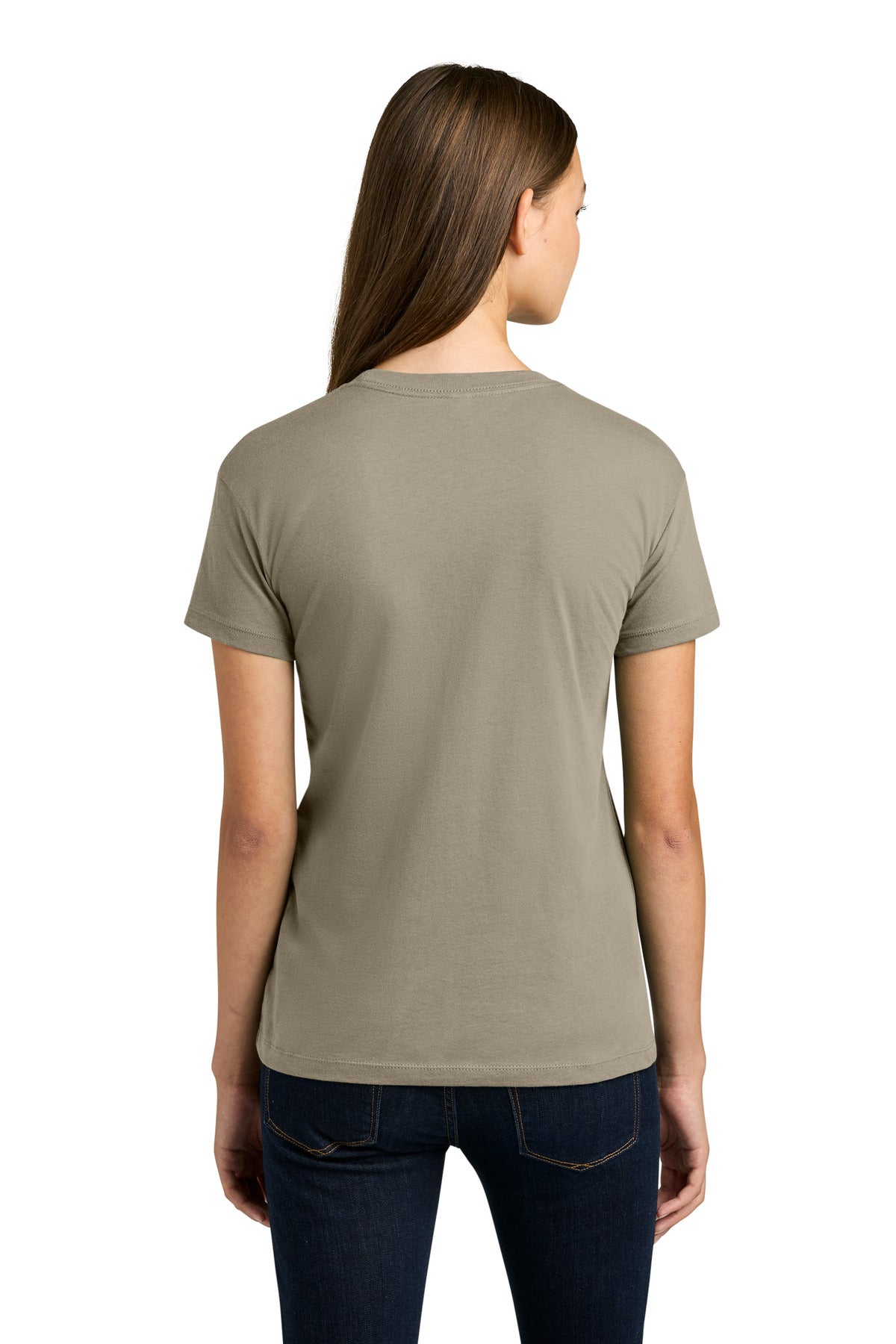 Tan Next Level Apparel Women's Cotton Relaxed Tee NL3910 plain