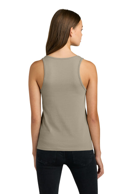Tan Next Level Apparel Women's Cotton Tank NL3933 plain