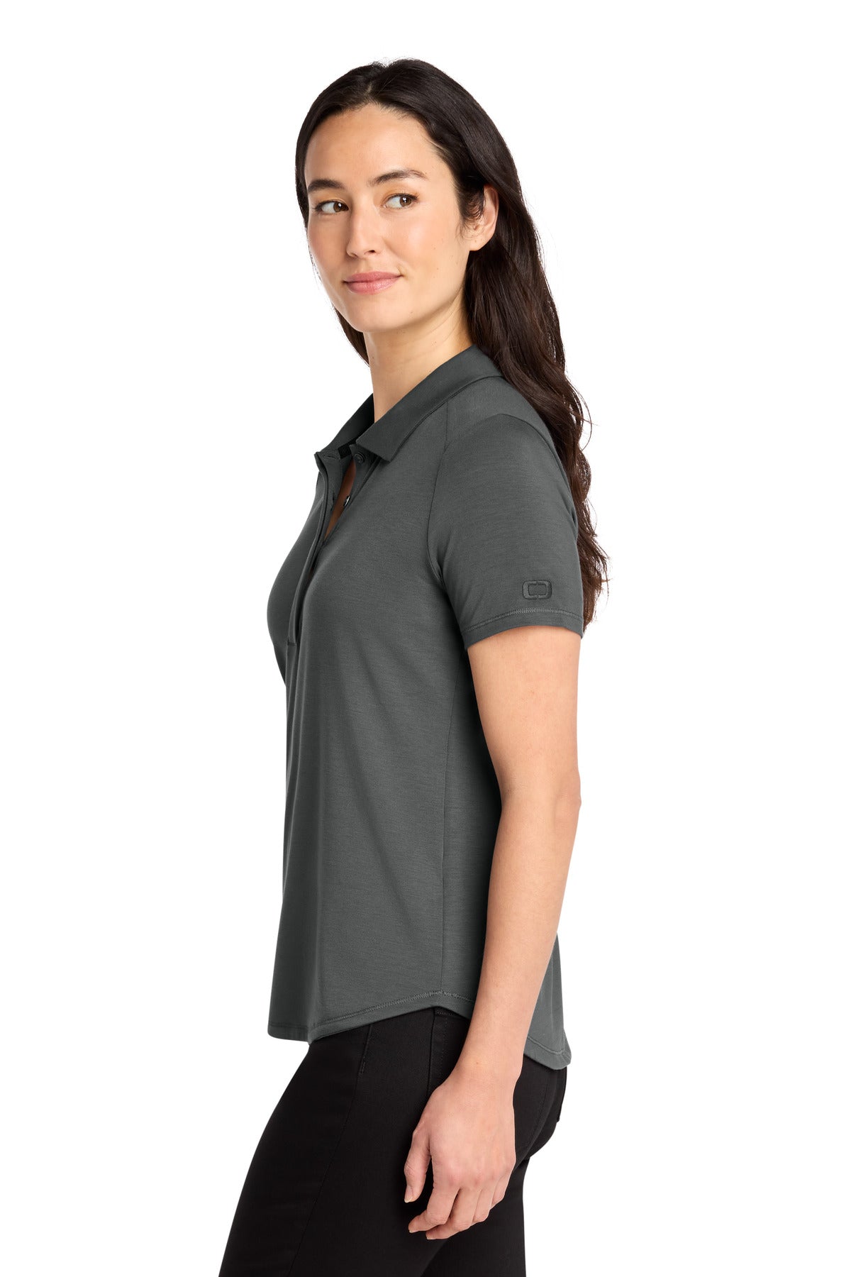 TarmacGrey OGIO Women's Motion Polo LOG152