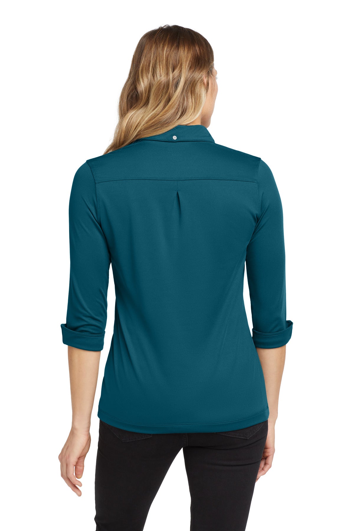 Teal Throttle OGIO Women's Gauge Polo. LOG122 plain