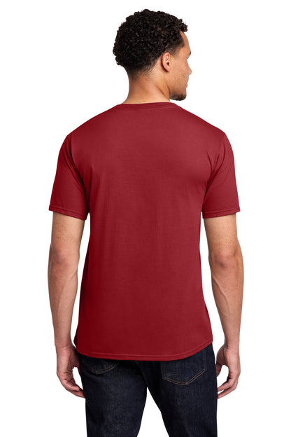 Team Cardinal Port & Co Fan Favorite Tee. PC450 plain