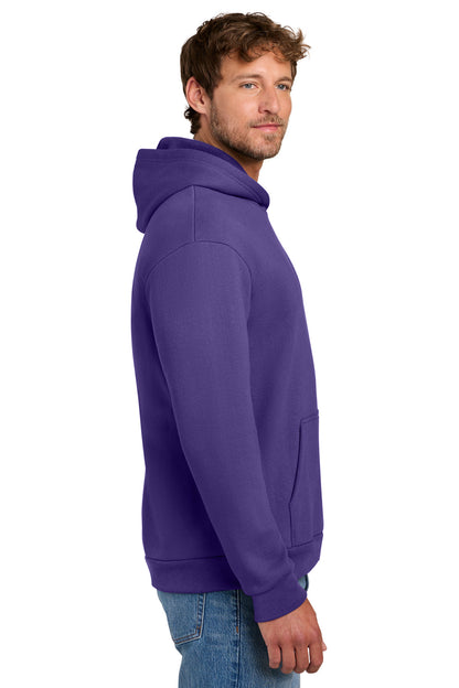 TeamPurple Port & Co Easy Fleece Pullover Hooded Sweatshirt PC68H