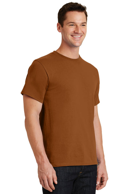 Texas Orange Port & Co Essential Tee. PC61 plain