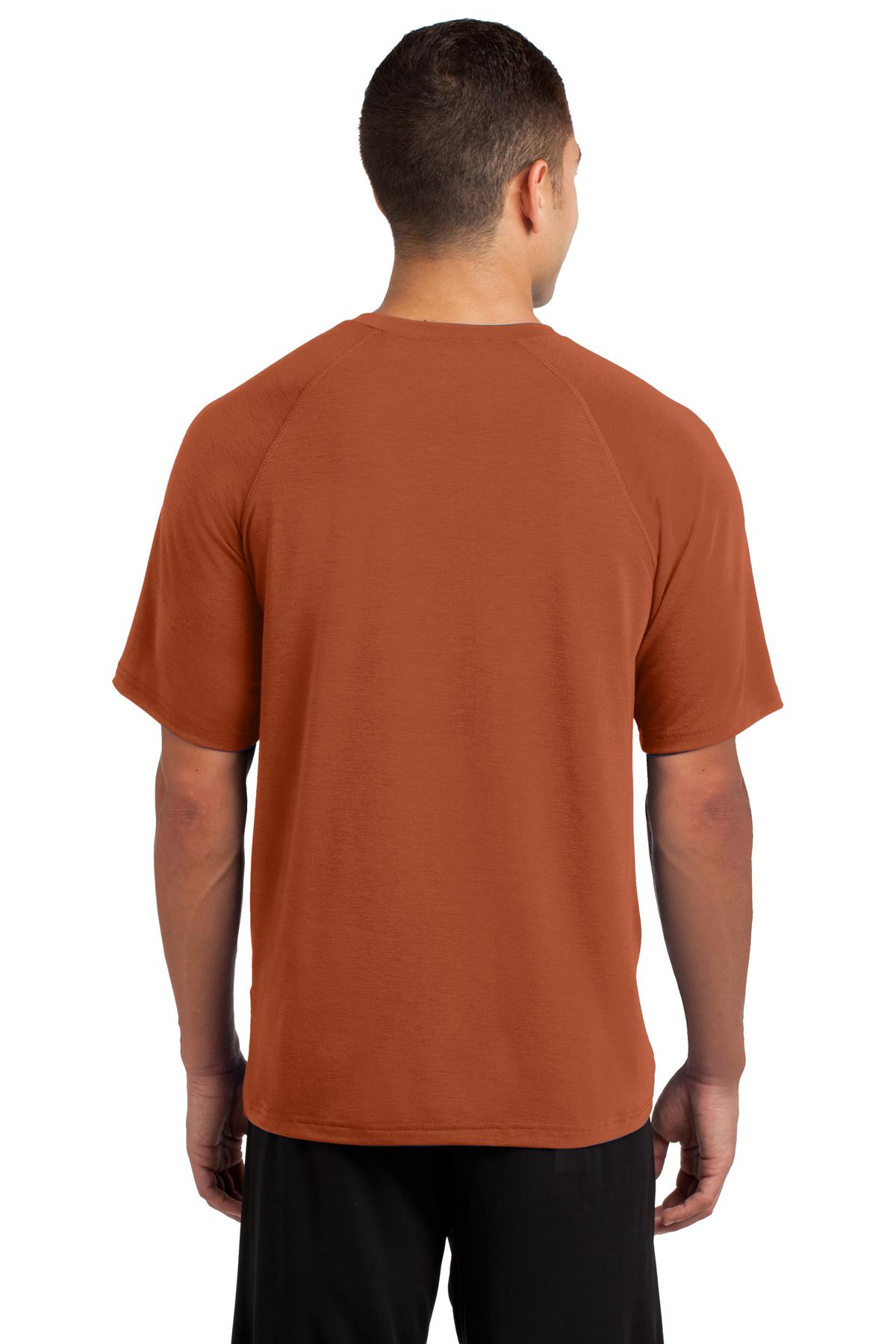 Texas Orange Sport-Tek Ultimate Performance Crew. ST700 plain