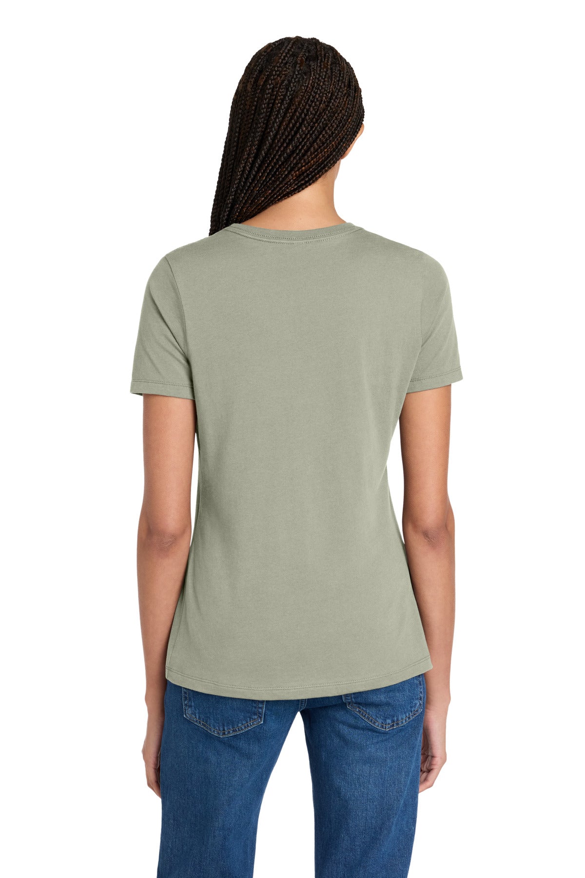 Thyme BELLA+CANVAS Women's Relaxed Jersey Short Sleeve Tee. BC6400 plain