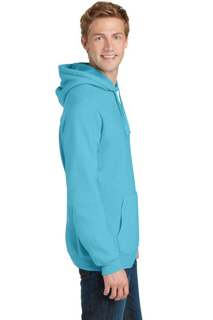 Tidal Wave Port & Co Beach Wash Garment-Dyed Pullover Hooded Sweatshirt. PC098H plain