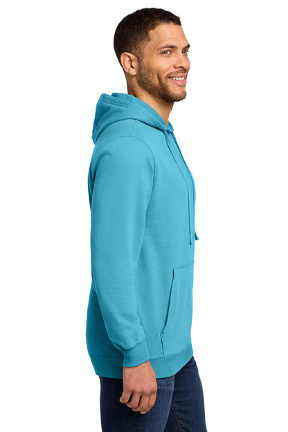 Tidal Wave Port & Co Beach Wash Garment-Dyed Pullover Hooded Sweatshirt. PC098H plain