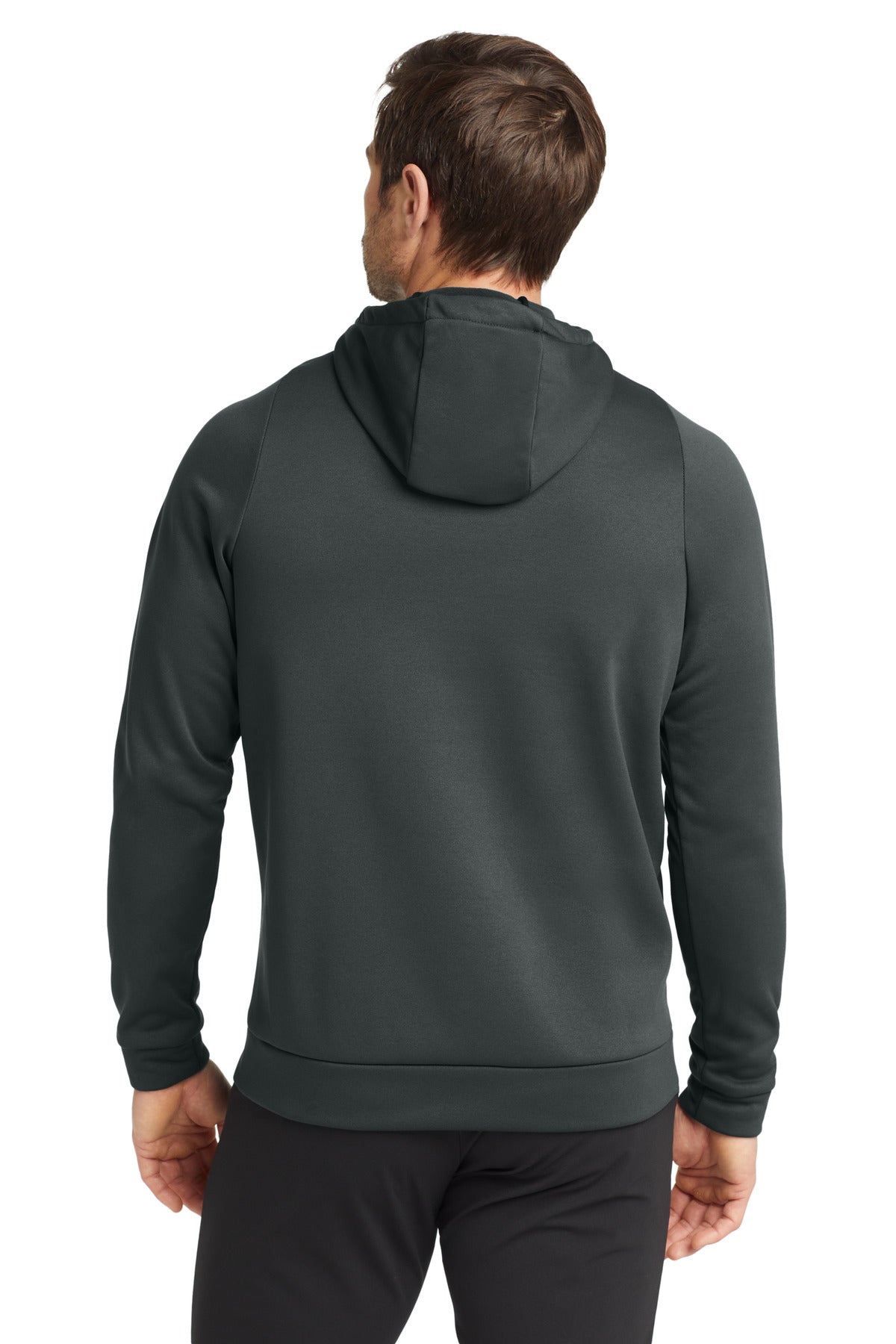 Tm Anthracite Nike Therma-FIT Pullover Fleece Hoodie CN9473 plain