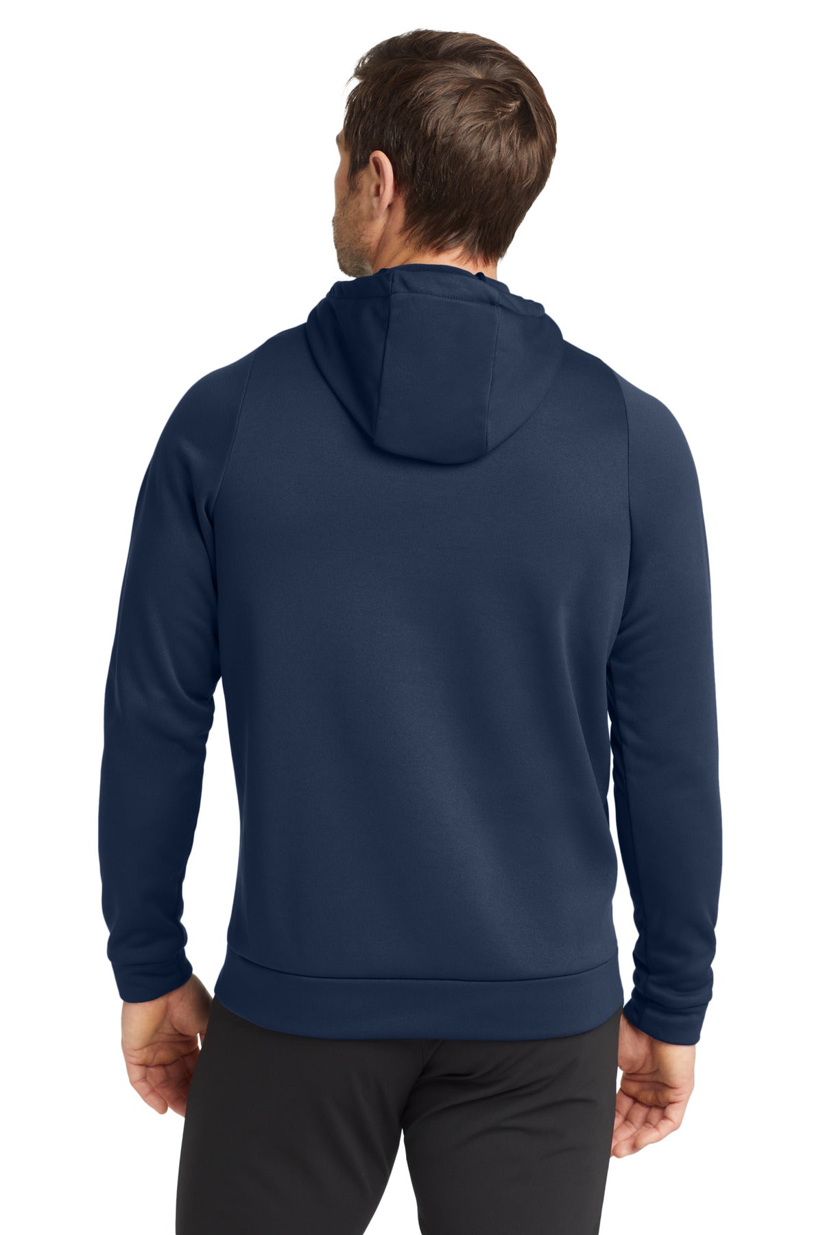 Tm Navy Nike Therma-FIT Pullover Fleece Hoodie CN9473 plain