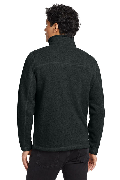 TNF Black Hthr The North Face Sweater Fleece Jacket. NF0A3LH7 plain