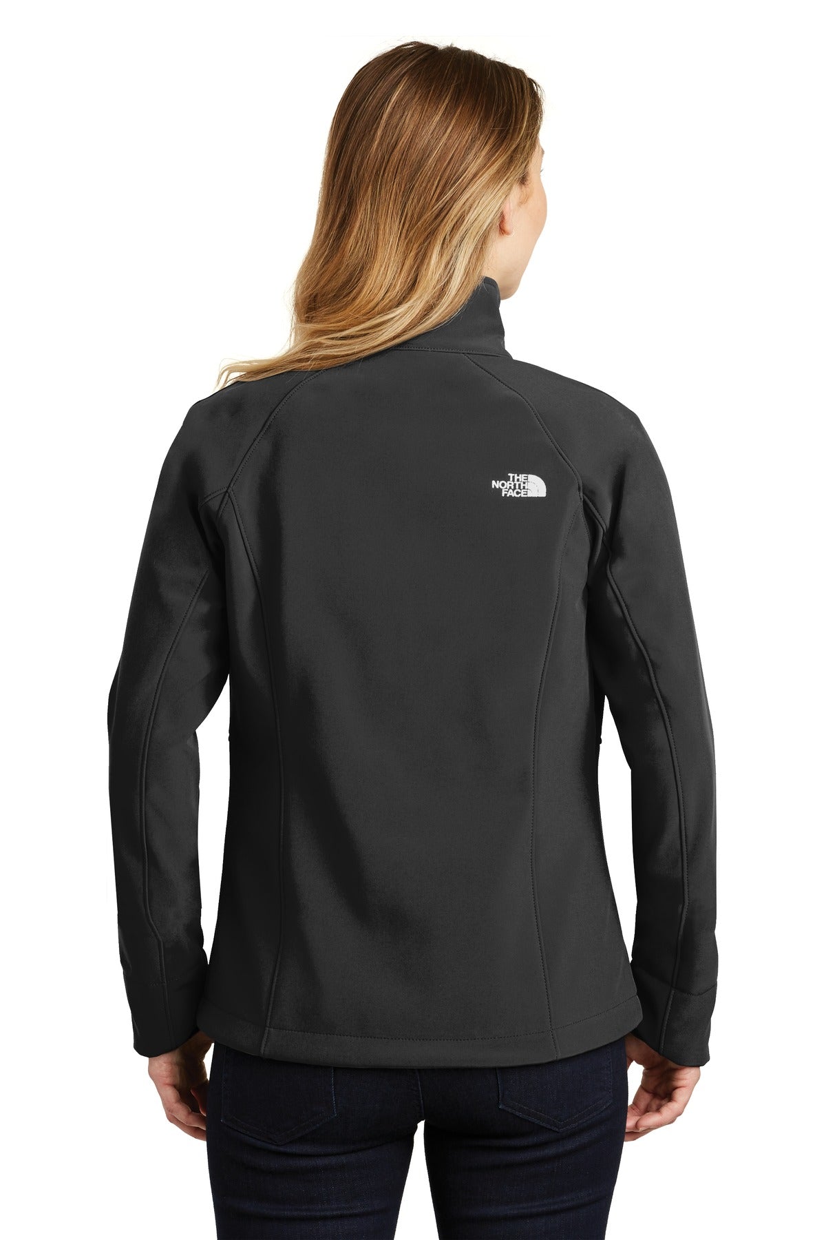 TNF Black The North Face Women's Apex Barrier Soft Shell Jacket. NF0A3LGU plain